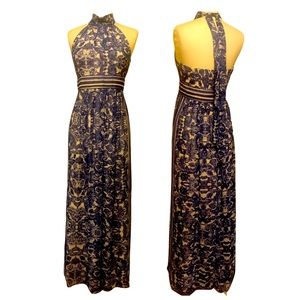 Eliza J | Maxi Halter Dress